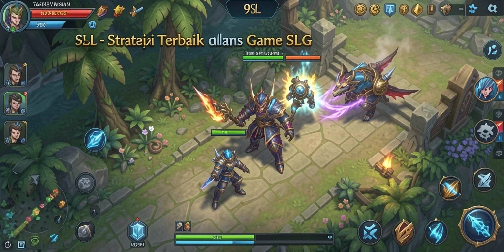 Tampilan gameplay 9SL yang menarik dan strategis.
