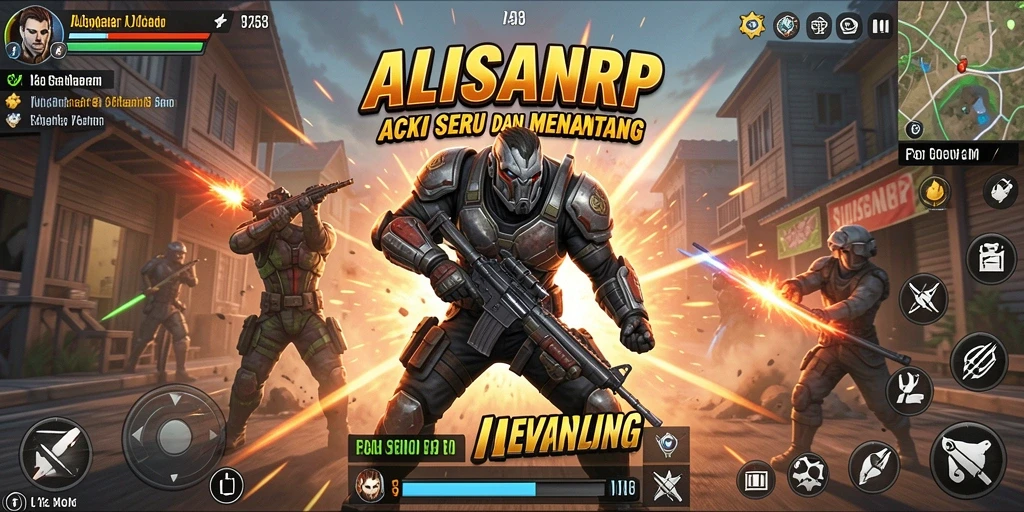 Tangkapan layar gameplay <strong>ALISANRP</strong> yang menunjukkan aksi mendebarkan.