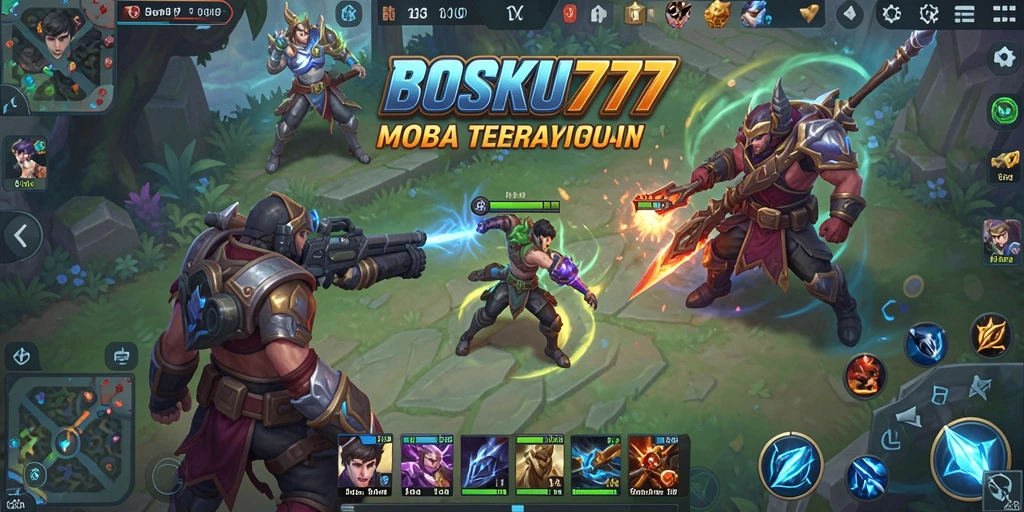 Gameplay seru dan aksi mendebarkan dalam BOSKU777.