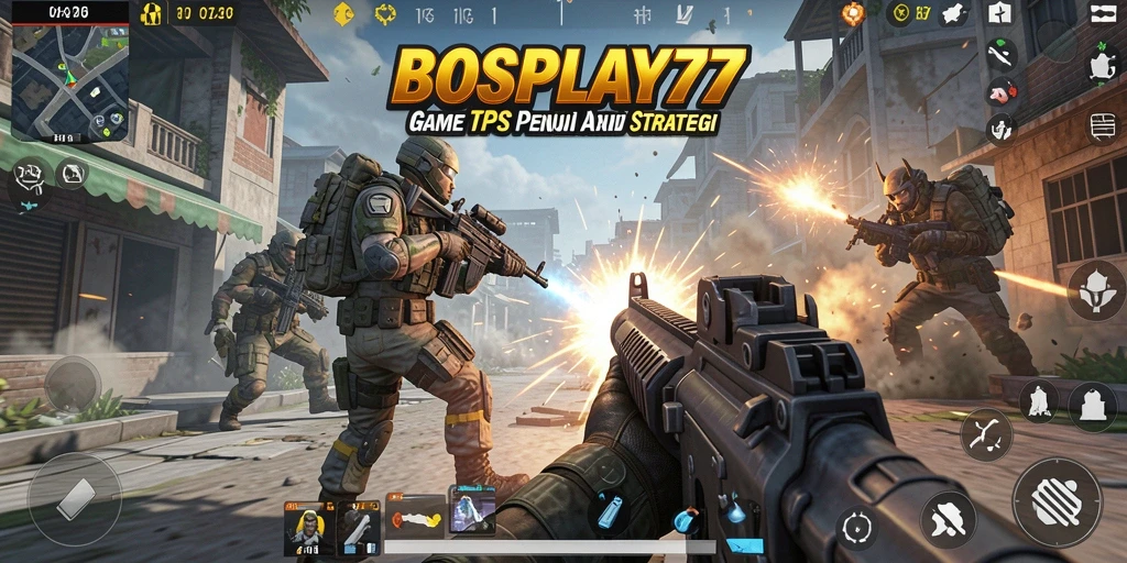 Screenshot gameplay menampilkan aksi seru dalam BOSPLAY77.