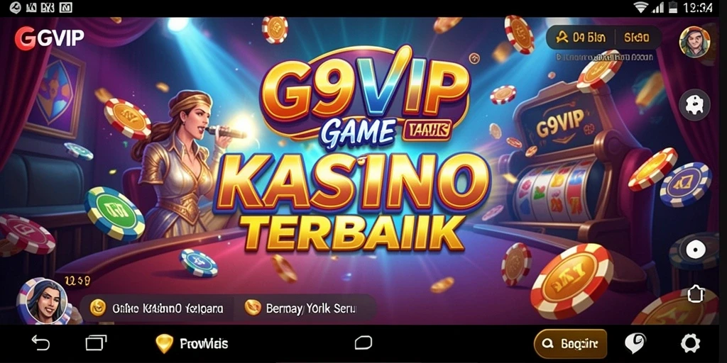 Tampilan gameplay G9VIP yang mengasyikkan dengan fitur kasino interaktif.
