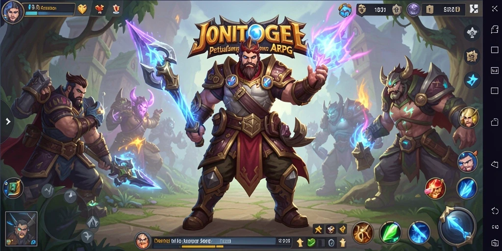 Gameplay JONITOGEL yang penuh aksi dan petualangan seru.