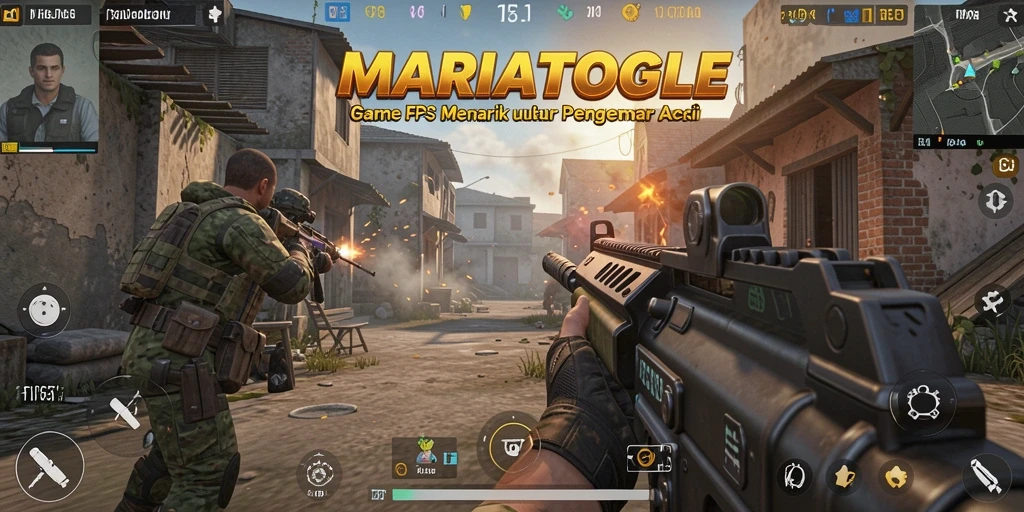 Screenshot gameplay <strong>MARIATOGEL</strong> yang menampilkan aksi mendebarkan.