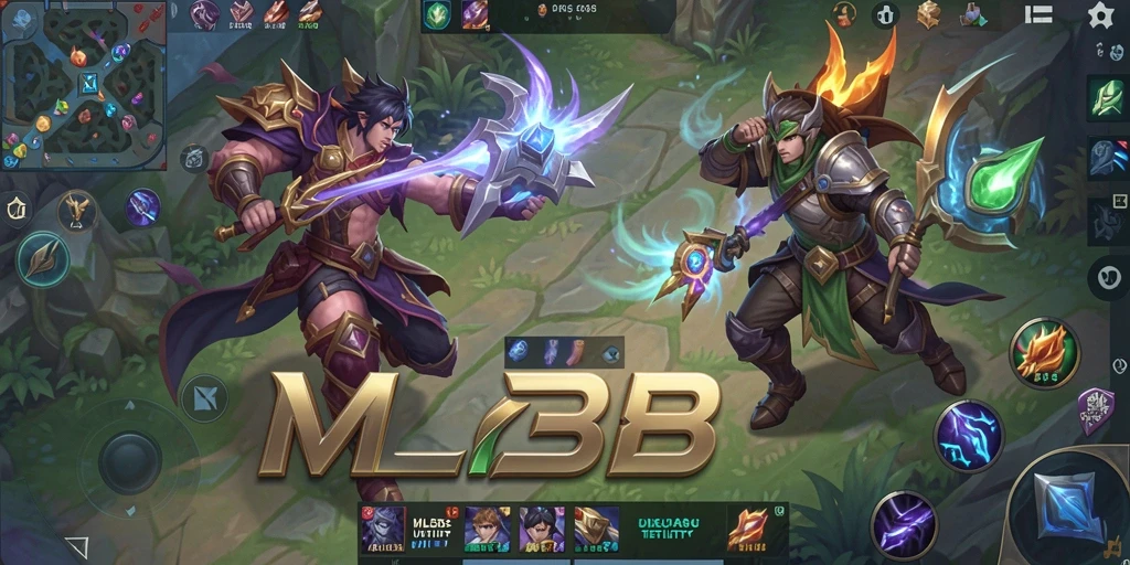 Tampilan antarmuka utama MLBB8 yang user-friendly.