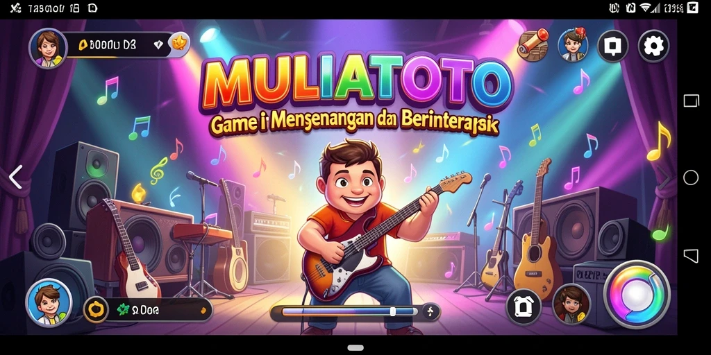 Tampilan gameplay MULIATOTO yang interaktif dan menyenangkan.