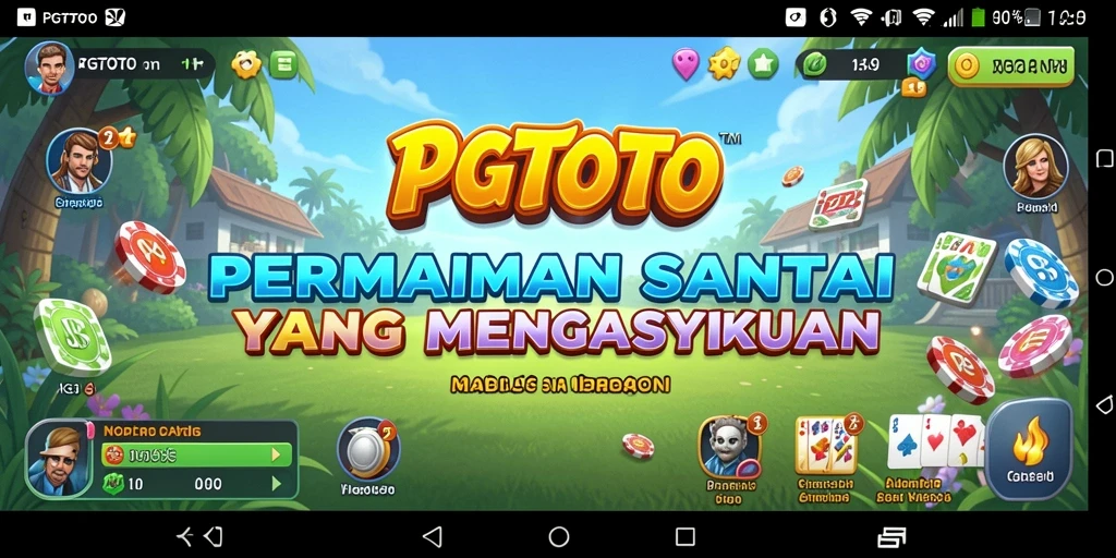 Tampilan gameplay PGTOTO yang mengasyikkan dan penuh warna.