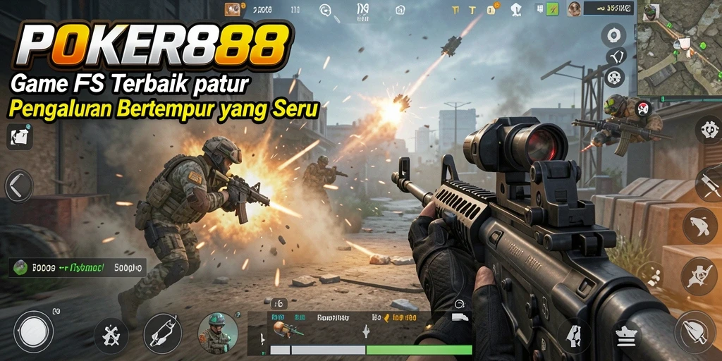 Tangkapan layar gameplay POKER88 menunjukkan aksi pertarungan yang mendebarkan.