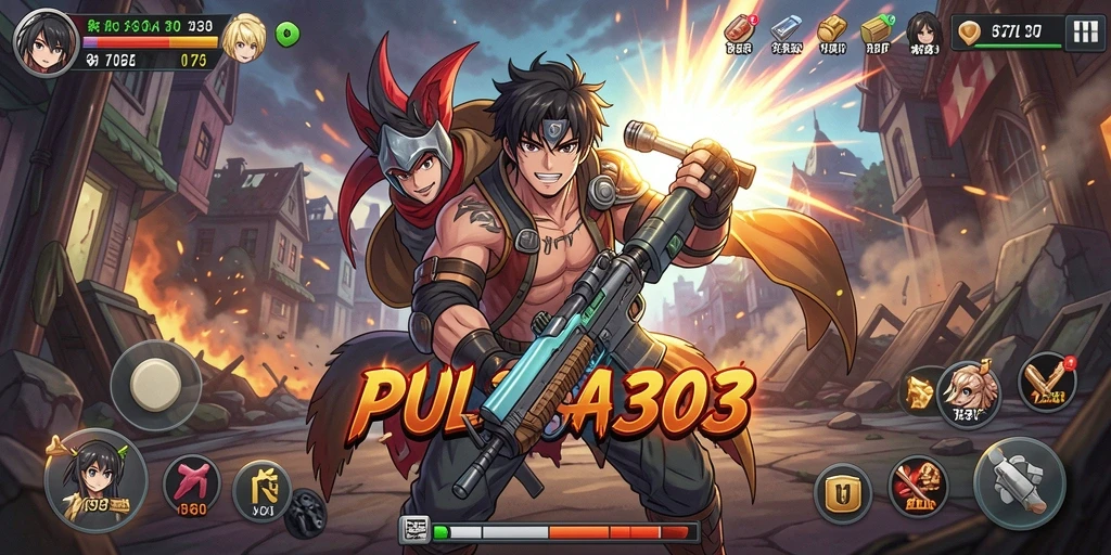 Tampilan gameplay PULSA303 yang memukau dan penuh aksi.