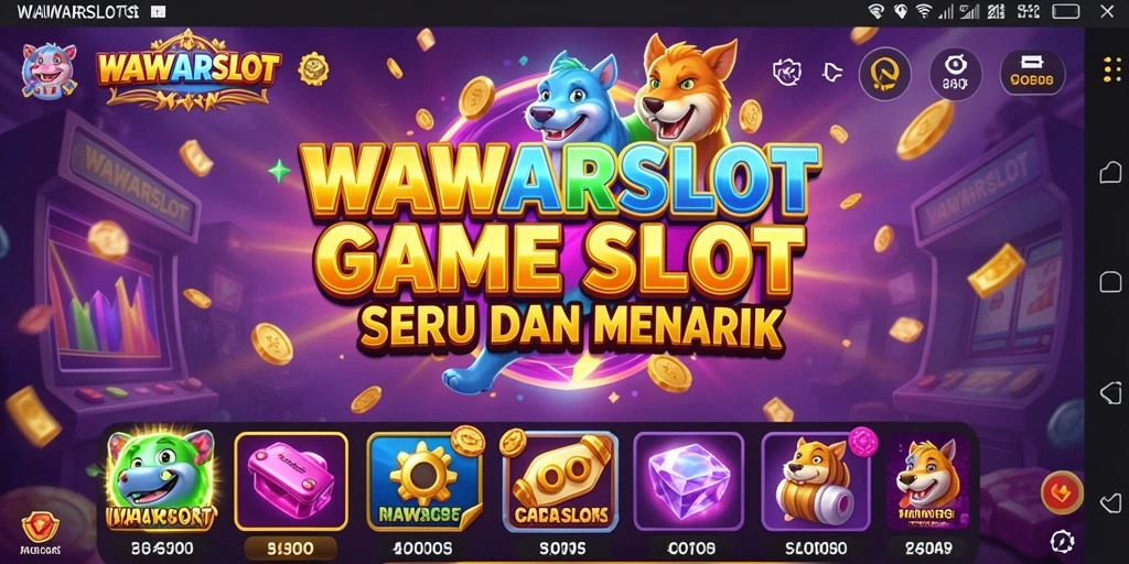 Tampilan gameplay WAWARSLOT yang menarik dan mendebarkan.