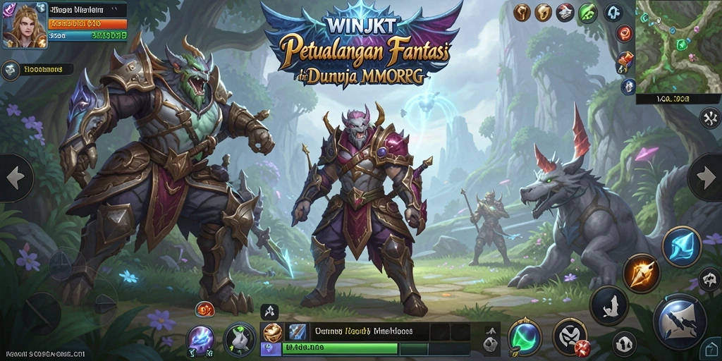 Tampilan gameplay menegangkan di <strong>WINJKT</strong> saat berpetualang.